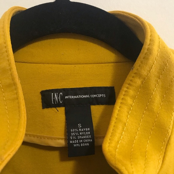 INC- International Concepts Military Jacket - Picture 7 of 9